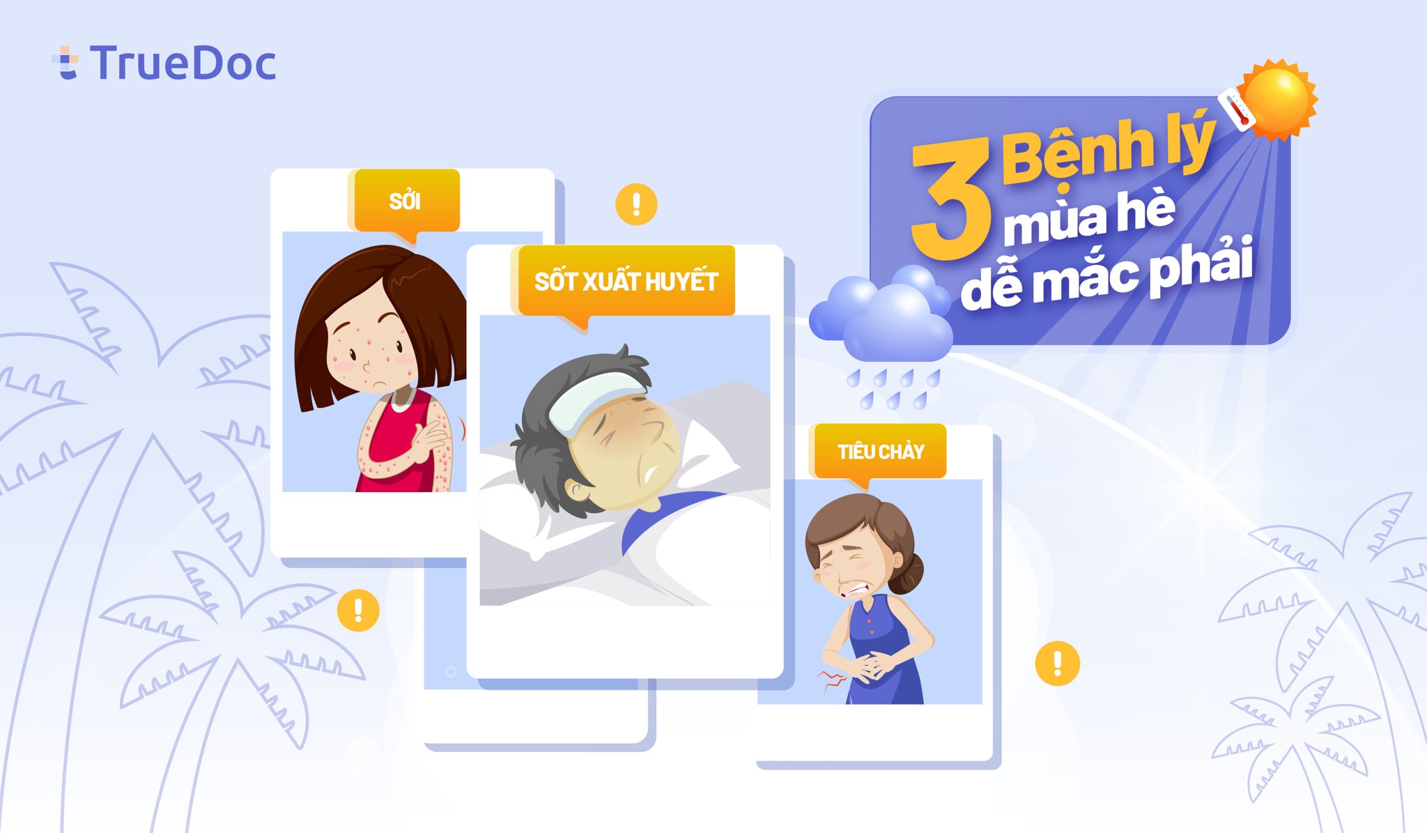 Các bệnh thường gặp trong mùa hè và cách phòng tránh hiệu quả